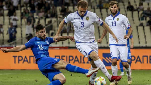 Капитанът на Армения спря с футбола и отиде на война