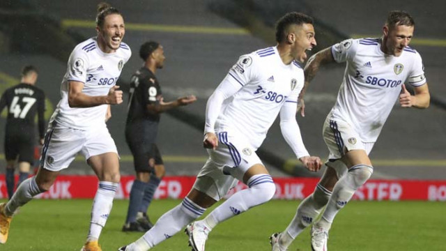 Лийдс и Манчестър Сити поделиха точките след вълнуващ мач на „Еланд Роуд”