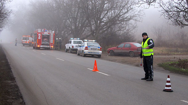 Две дами от с. Любен Каравелово катастрофираха на пътя Варна -Добрич в два различни инцидента