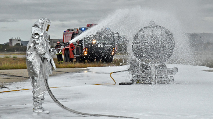 Аварийно-спасителна тренировка се проведе на летище Варна