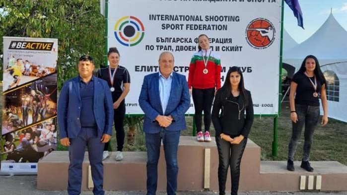 Зам.-министър Стоян Андонов награди призьорите на трап и скийт от „Купа България“