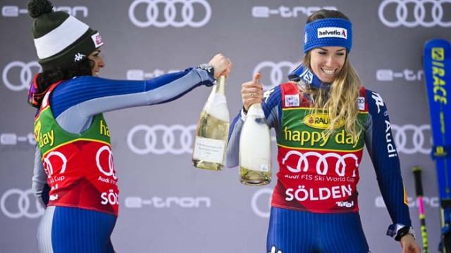 Италиански триумф на старта на сезона в алпийските ски