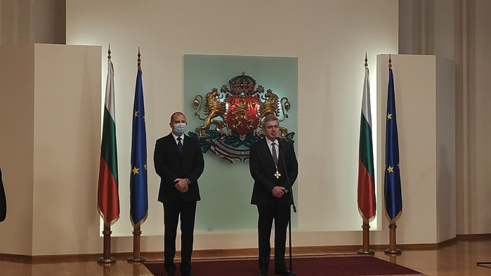 Проф. Д-р Красимир Иванов получи орден „Св. Св. Кирил и Методий“ огърлие