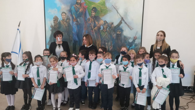 Първолаците от ОУ "Христо Ботев" положиха Ботевска клетва