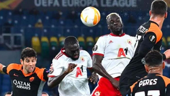 ЦСКА си тръгна с точка от Рим