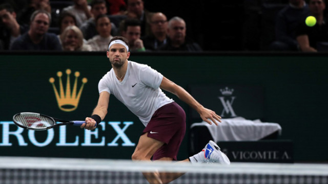 Григор се отказа от Мастърса в Париж заради контузия