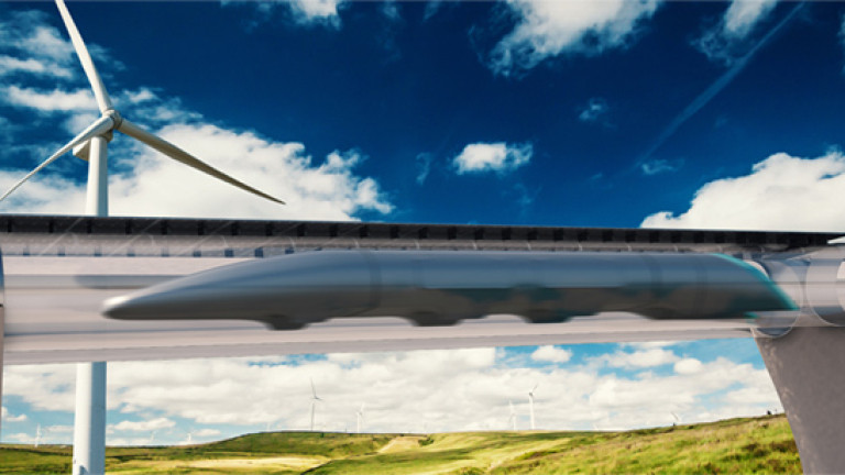 Бъдещето на транспорта: Virgin Hyperloop започна тестовете със скоростни капсули и хора