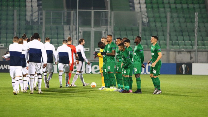 Лудогорец има проблем със състава преди Тотнъм