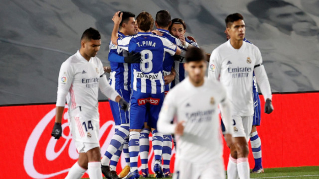 Алавес шокира Реал на „Алфредо Ди Стефано“