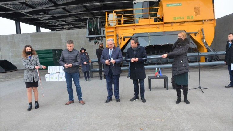 Пловдив със своя компостираща инсталация за зелени и биоразградими отпадъци