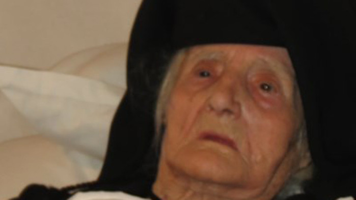 На 100 г. почина най-възрастната монахиня у нас