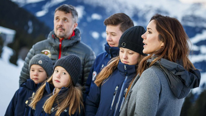 Семейството на датския престолонаследник е под карантина