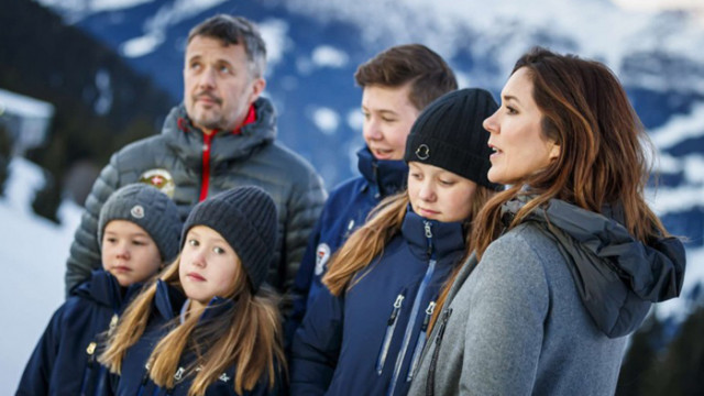 Семейството на датския престолонаследник е под карантина