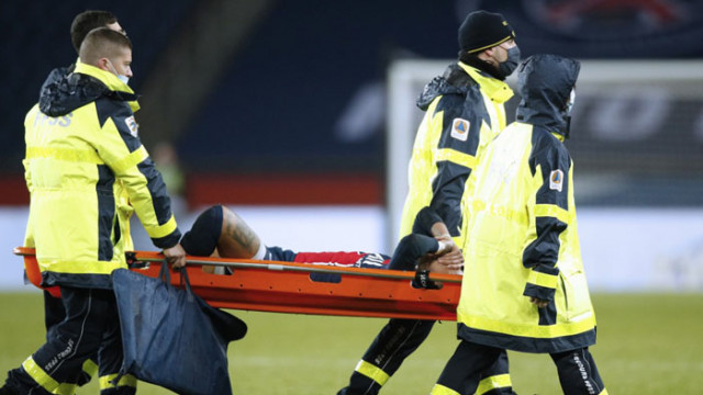 Неймар с потенциална сериозна контузия при загуба от Лион