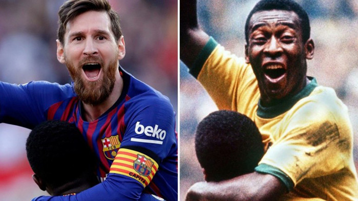 Меси изравни Пеле по голове