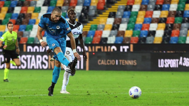 Гълъбинов се завръща в Серия А в двубоя срещу Рома