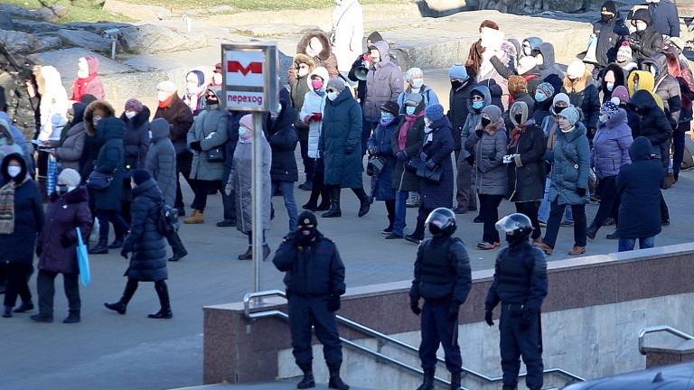 Нови протести в Беларус, десетки задържани