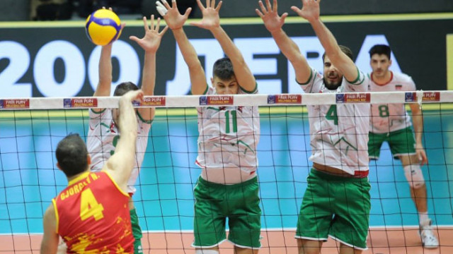 Волейболистите ни с четири победи над Северна Македония преди евроквалификациите