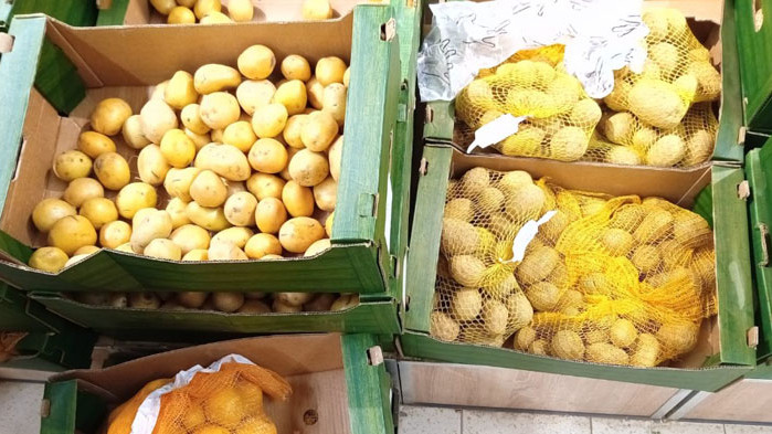 БАБХ не установи разминавания в обявения произход на картофите в търговски обекти и на борса в София