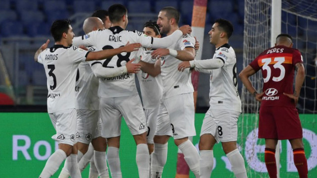 Гълъбинов и Специя шокираха Рома, продължават към Купата на Италия