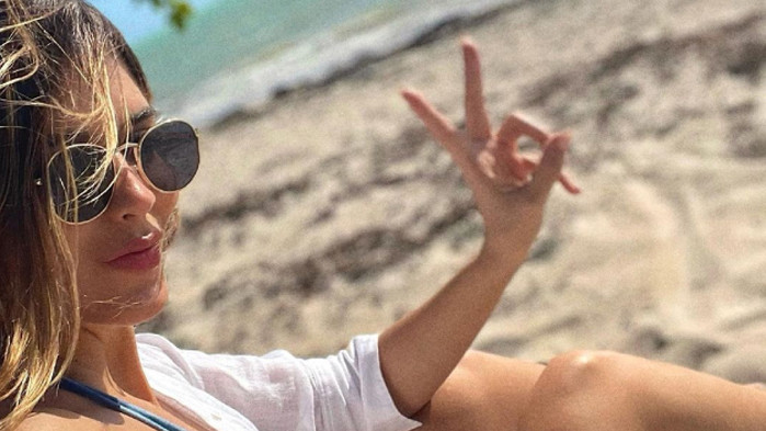 Гаджето на Хамес Родригес зарадва феновете си по бански