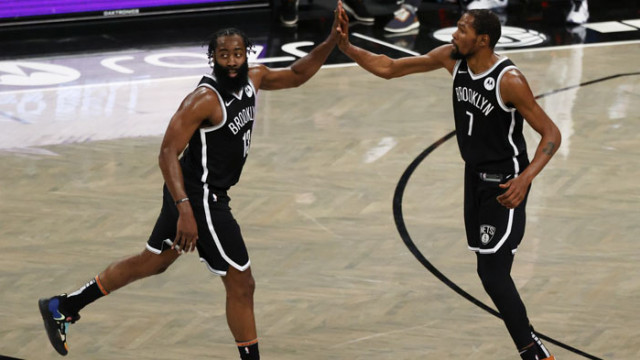 Кливланд развали дебюта на голямата тройка на Бруклин след две продължения