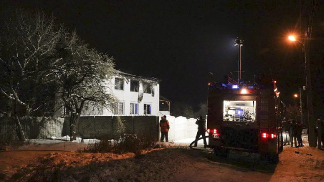 15 загинали при пожар в дом за възрастни в Украйна