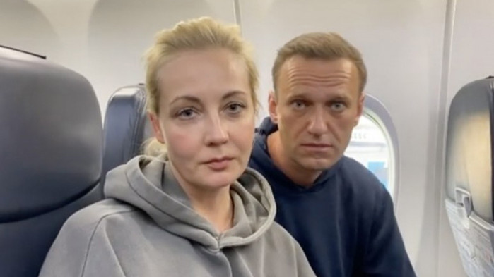 Съпругата на Навални е арестувана на протеста в Москва