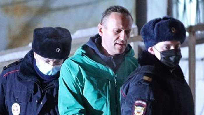 Полицията освободи съпругата на Алексей Навални