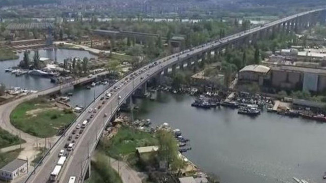 Днес ще бъде затворено за движение платното на Аспарухов мост в посока центъра на Варна