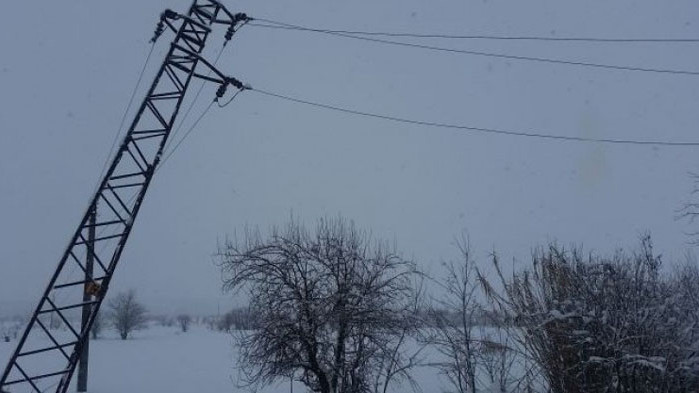 12 населени места в Североизточна България са без електрозахранване