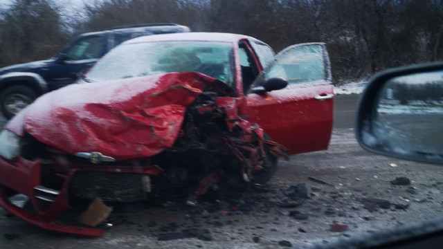 Катастрофа на входа на варненското село Тополи