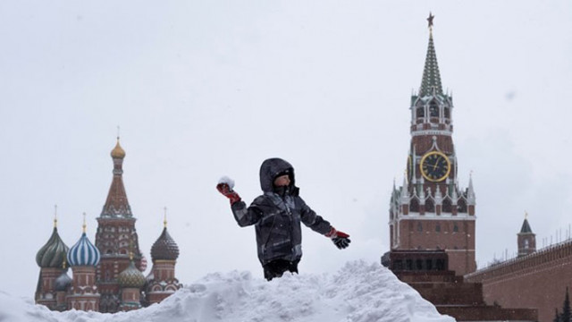 Студ скова Москва, температурите паднаха до минус 30 градуса