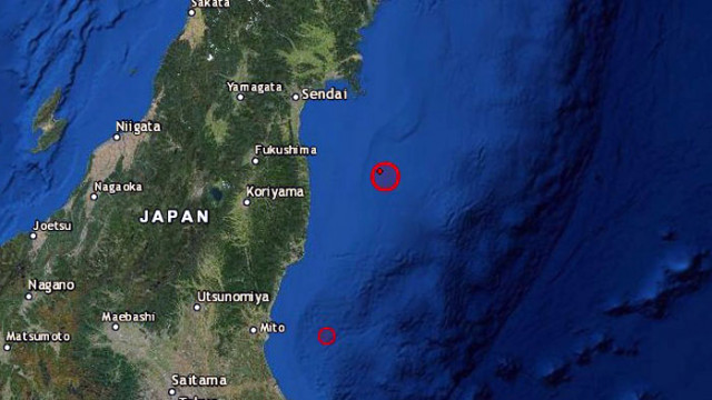 Земетресение с магнитуд 7.1 разлюля Япония (ВИДЕО)