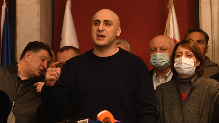 Зрелищен арест на лидера на опозицията в Грузия след избирането на нов премиер