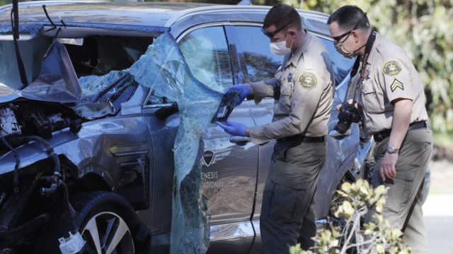 Катастрофата на Тайгър Уудс е „просто инцидент“, поставен му е пирон в крака