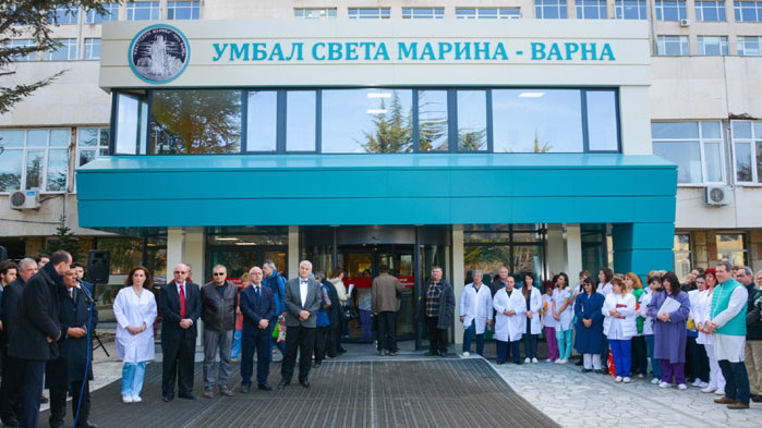 819 пациенти са преминали през спешните центрове в УМБАЛ „Св. Марина“ - Варна в периода 1-7 март