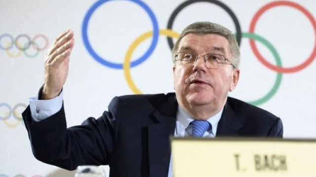 Настоящият президент на Международния олимпийски комитет (МОК) Томас Бах беше