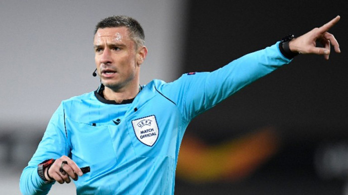 Словенецът Славко Винчич е назначен за главен арбитър на домакинския