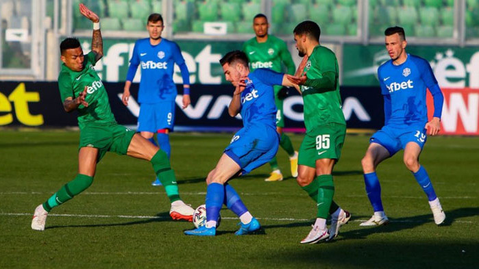 Лудогорец победи Арда Кърджали с 1:0 в първи двубой от