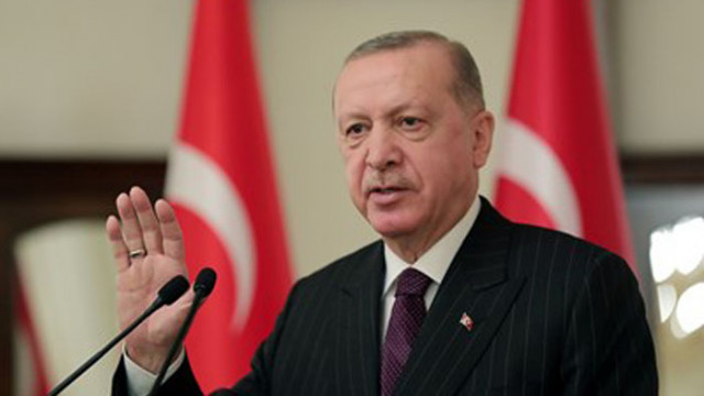 Турският президент Реджеп Тайип Ердоган поздрави здравните работници на предна