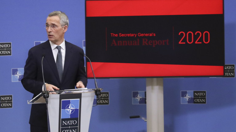 Столтенебрг отчете, че светът е заплашен от Русия, Китай и измененията в климата