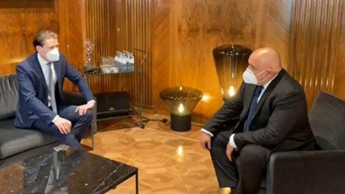 Австрийският канцлер Себастиан Курц изказа благодарност към министър-председателя Бойко Борисов