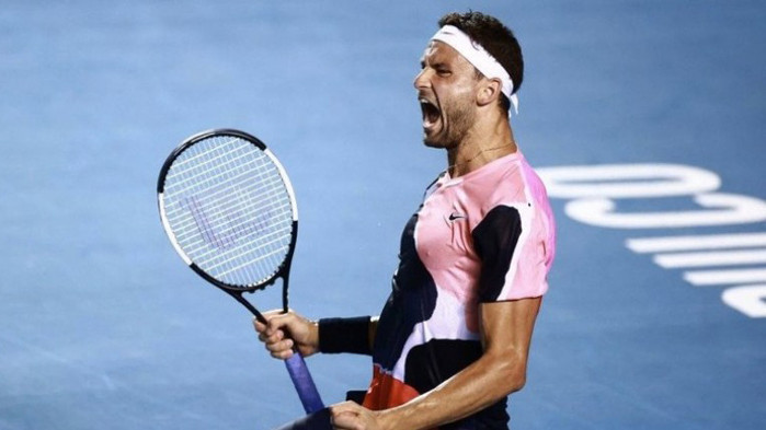 В първия кръг Григор Димитров се справи с Адриан Манарино