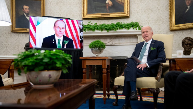 Президентът на САЩ Джо Байдън подчерта решителния си ангажимент към знаковото мирно