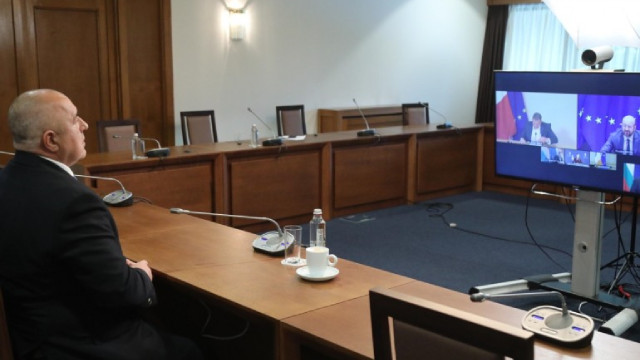 Премиерът разговаря с председателя на Европейския съвет Министър-председателят Бойко Борисов