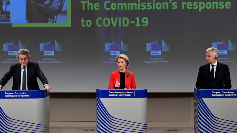 Председателят на Европейската комисия Урсула фон дер Лайен призова за по-голяма
