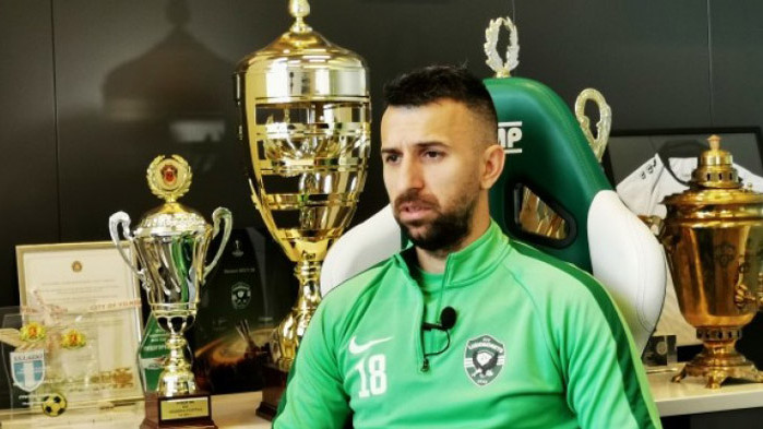 Капитанът на Лудогорец Светослав Дяков даде интервю за официалния сайт