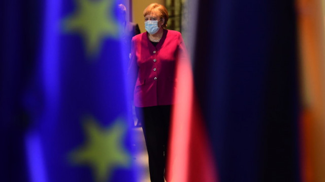 Германката Ангела Меркел бе поредният лидер от Европейския съюз ЕС който