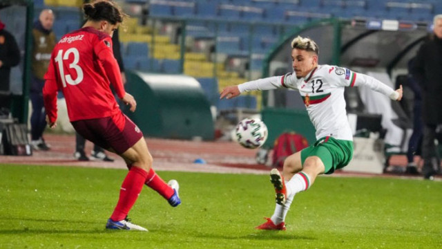 Футболистът на Черно море Илиан Илиев дебютира за националния отбор